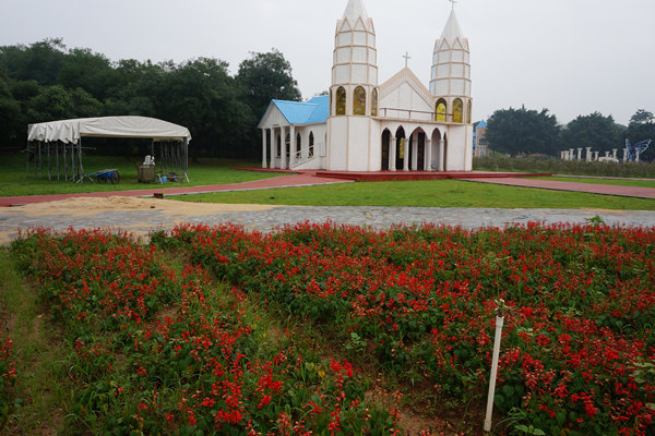 东莞松山湖百花洲拓展基地